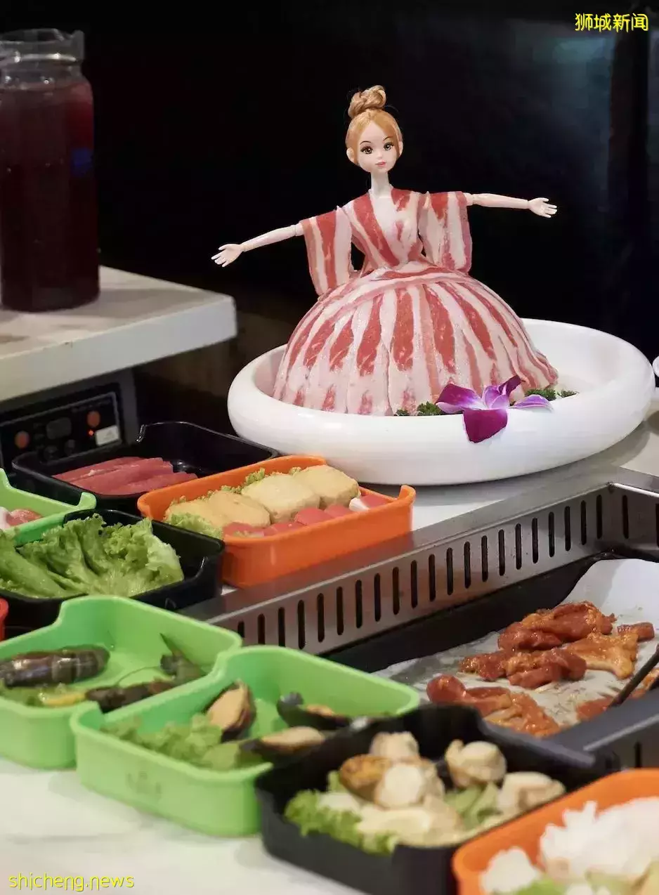 锅底限时免费!新加坡这家店烤涮双享:70种菜品、实现吃肉自由