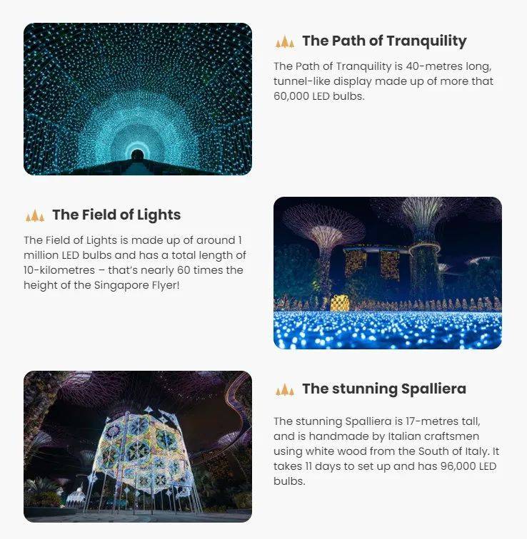 新加坡滨海湾花园圣诞仙境线上线下同开放!可以和圣诞老人通视频哟