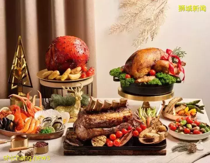新加坡聖誕美食預約指南，堂食&外賣都有！松露烤火雞、炭烤牛肋骨、姜餅屋