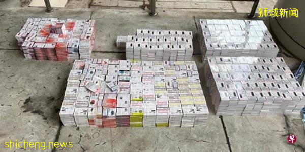 狮城历来最大宗！7大马罗厘走私市值70万电子烟 