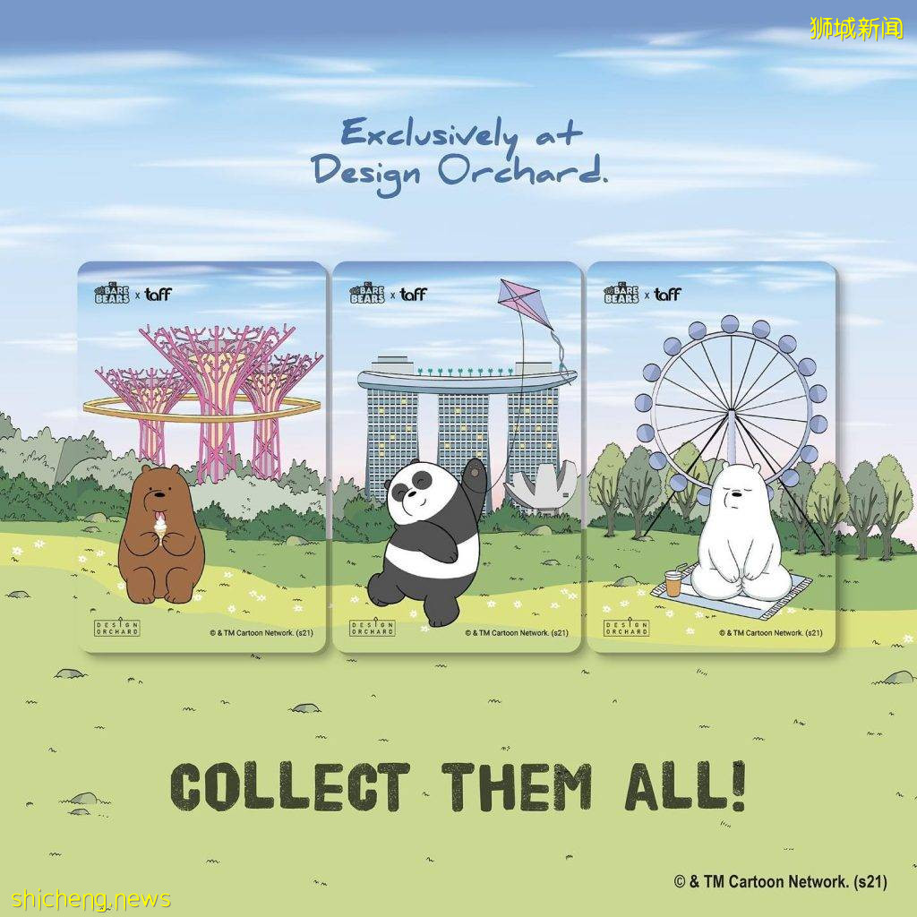 Design Orchard挂上We Bare Bears聖誕裝飾🌲獨家周邊商品發售🎁更有精美的EZ Link卡