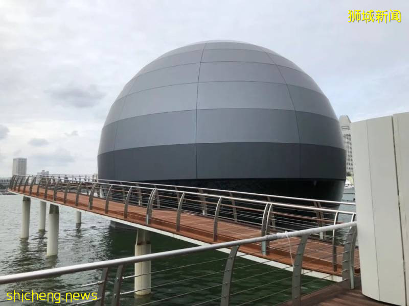 搶先看!新加坡第三家蘋果店竟開在水上!外形酷炫已刷屏