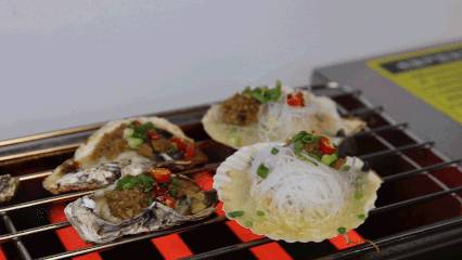 買一送一的烤魚和啤酒，拿來吧你