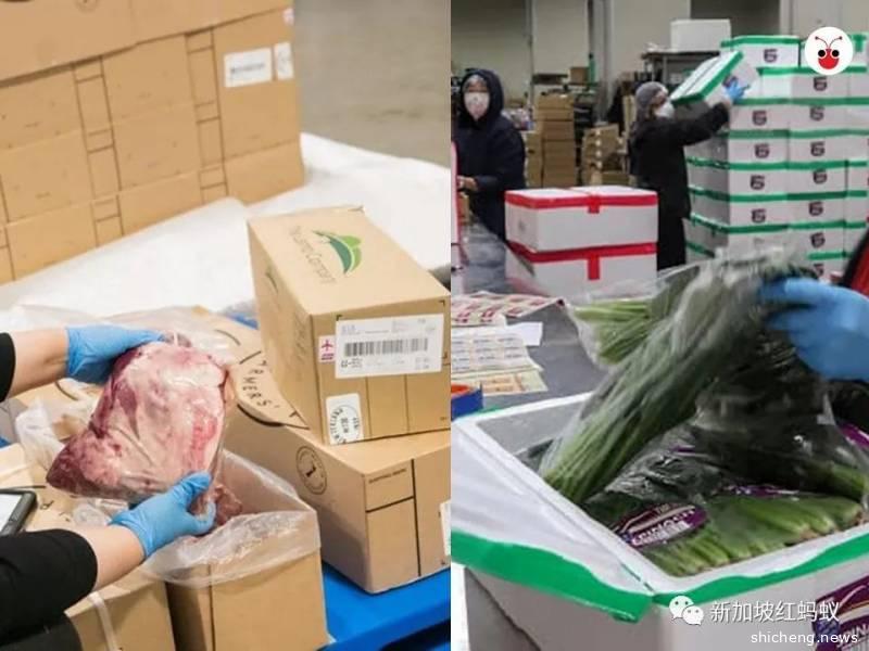 新加坡快断粮？　成吨的肉类和果蔬昨天刚送达，你说呢