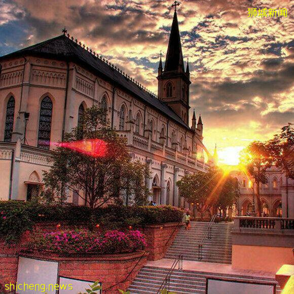 盘点10座新加坡地标建筑,从古老的修道院到现代的酒店,值得一看