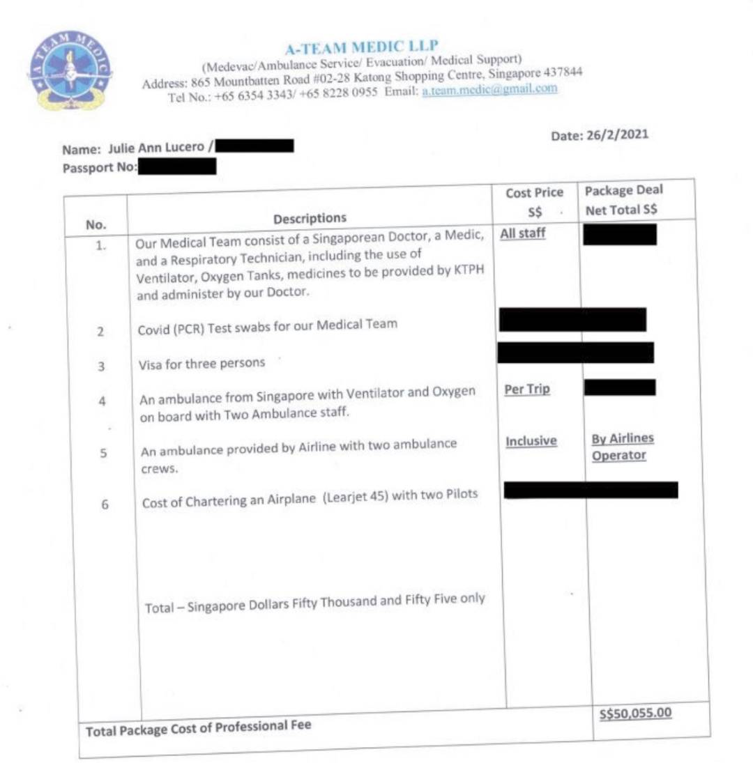 雇傭31年,女傭突然中風,每月住院賬單高達30000新幣