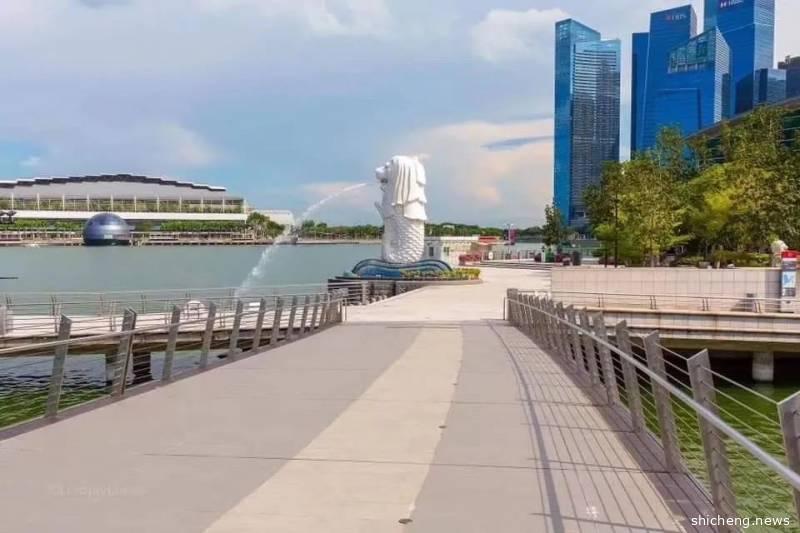 防疫再升级 你见过如此寂寞冷清的鱼尾狮吗