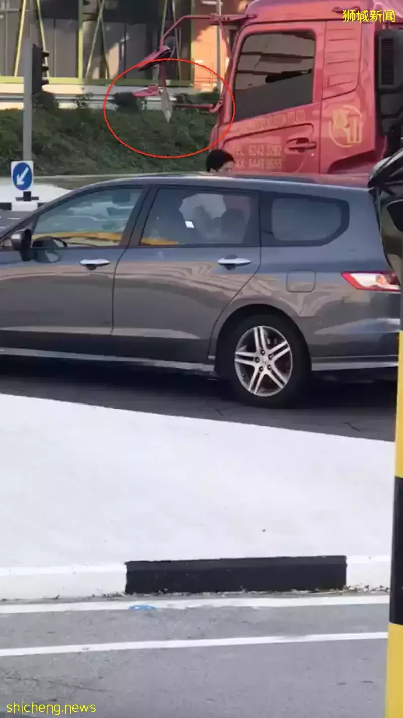 砸車窗、扔車牌、擋著車不讓走！這名女子大鬧新馬關卡