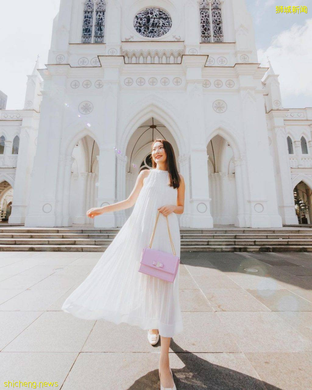 喚醒柔和美學✨新加坡純白建築打卡📷夢幻、簡約、Ins風十足🎀不修圖馬上能出片