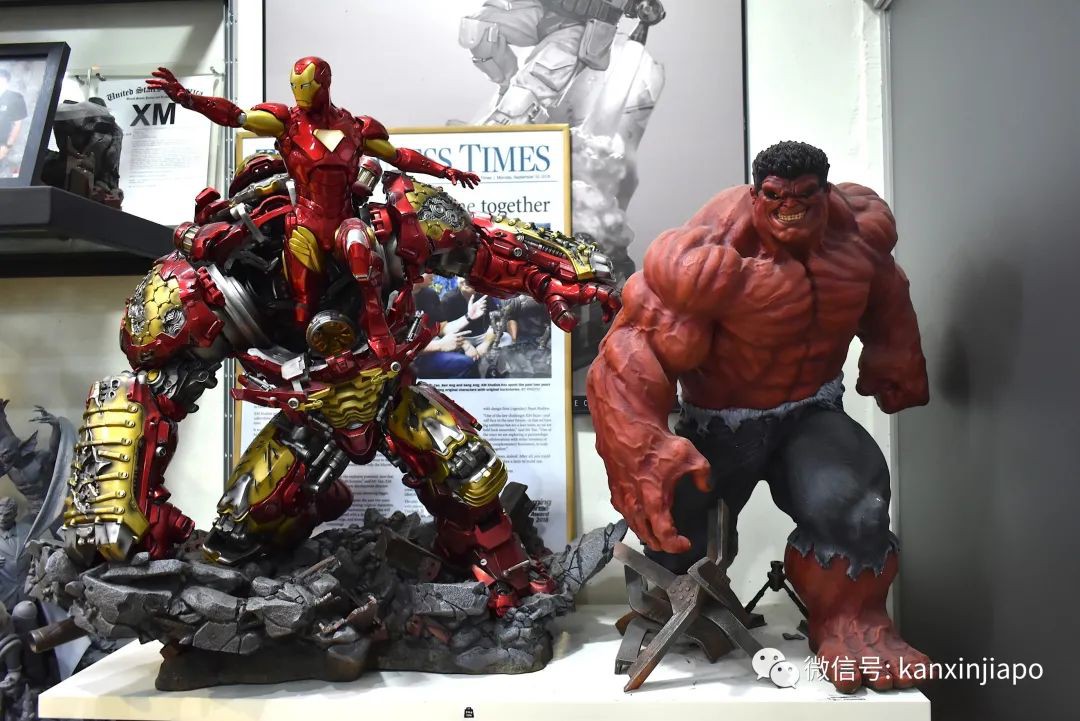 美国漫威和DC漫画的角色，“活生生”走出来了