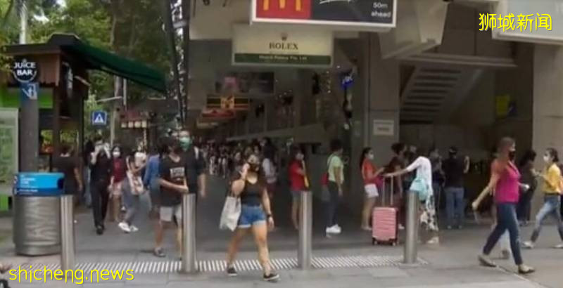 新加坡客工、女佣蜂拥街头，太吓人了，真不怕感染吗
