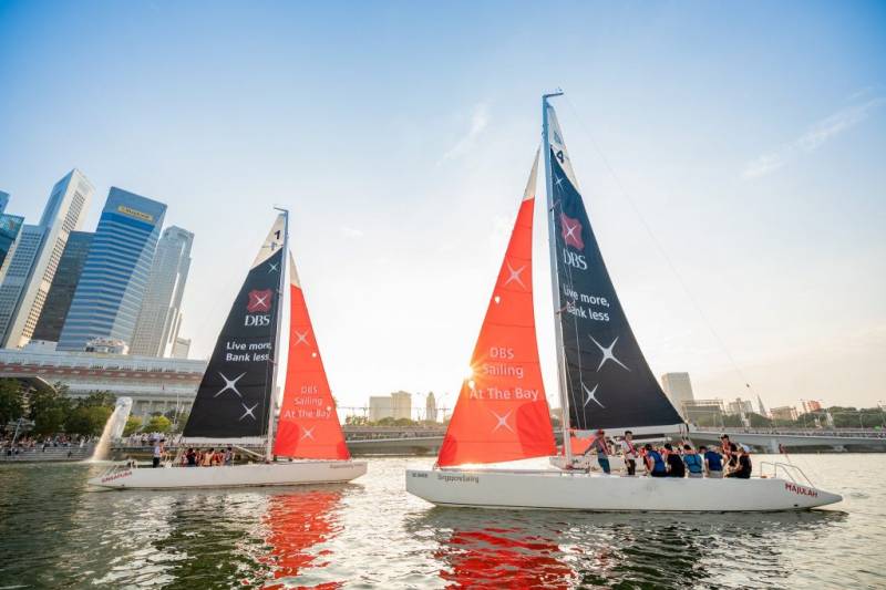 ⛵️DBS海湾航行,帆船上眺望滨海湾景色!🆓免费开放体验,位置有限