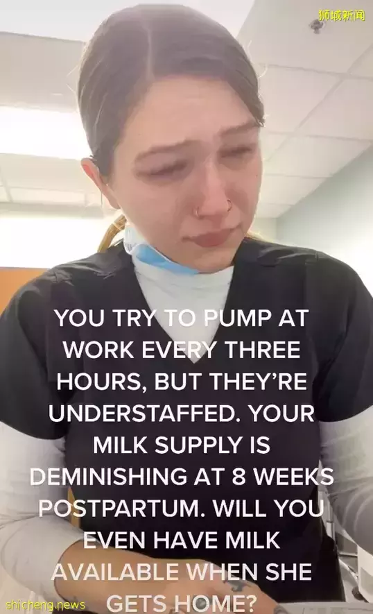 她,哭訴生完小孩12天後,就被迫回到工作崗位