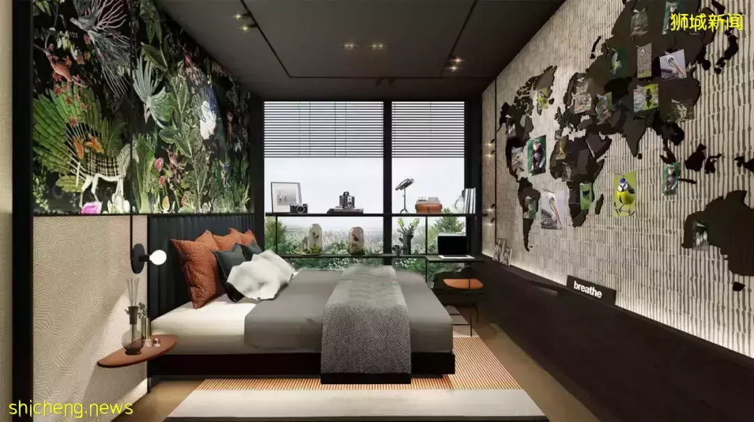 新加坡又出全景观公寓,示范了真正的花园式小区