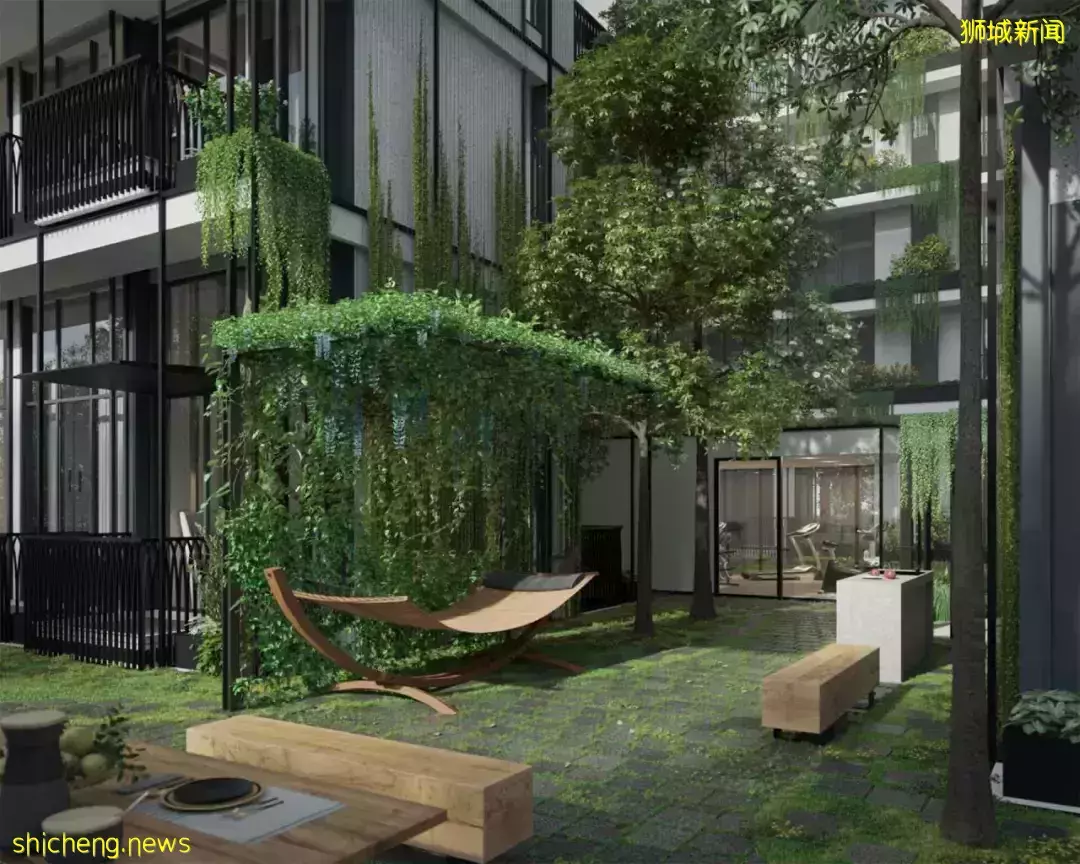 新加坡又出全景观公寓,示范了真正的花园式小区