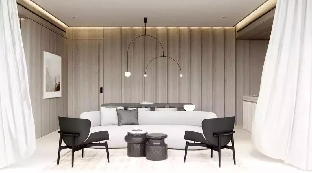 932 Designs新作 117㎡兩居室，新加坡簡約的奢華