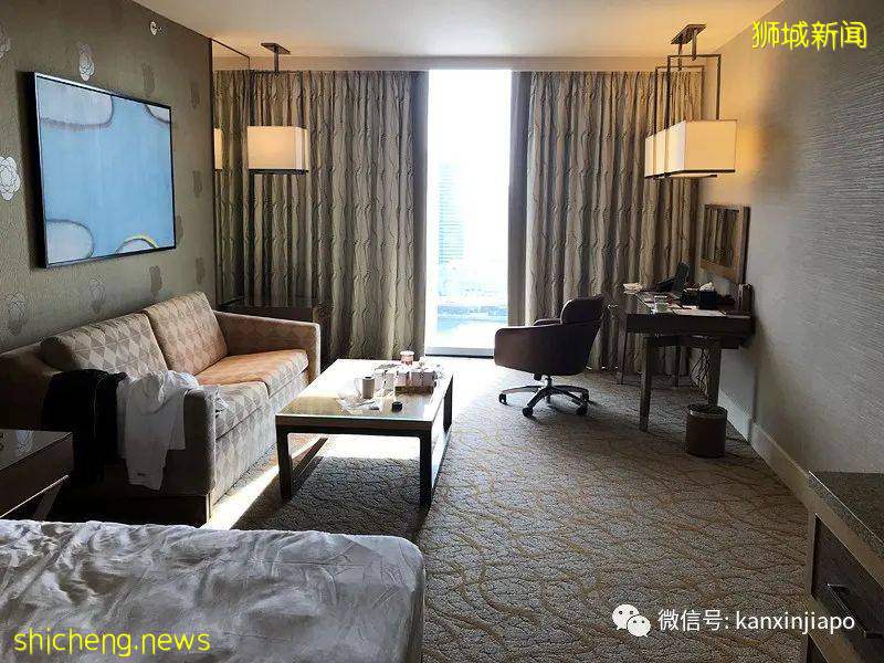 我從中國返回新加坡，在金沙酒店隔離14天