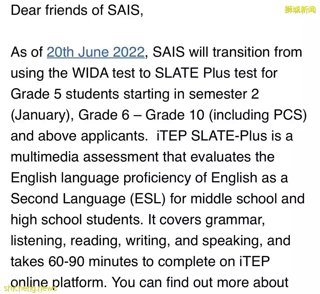入学考试要求变更!新加坡史丹福美国国际学校采用SLATE考试入学测验