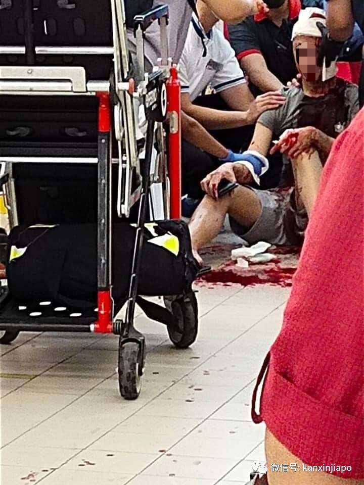 请路人买烟被拒,新加坡青年乱刀追砍人,血流满地!被判坐牢3年鞭8下