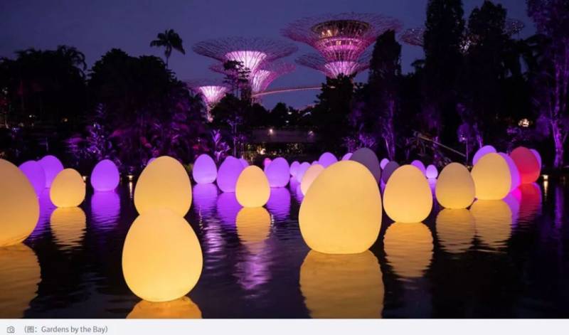 让我们一起来滨海湾公园，展望未来