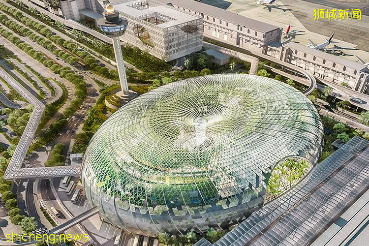 受冠病疫情大流行影響,新加坡樟宜機場第五航站樓項目將被暫停至少2年!