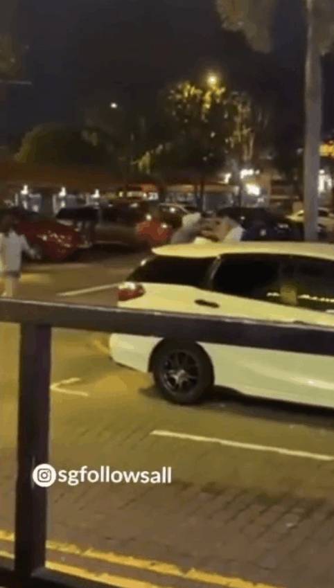 視頻曝光!新加坡年輕人深夜鬥毆,10男女烏節路拉拉扯扯
