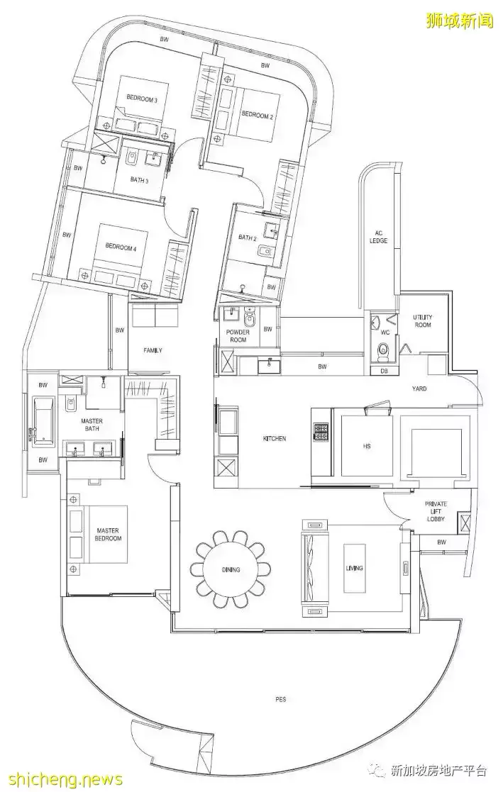 峽灣之美 星洲之光 Cape Royale(D04郵區 濱海灣)