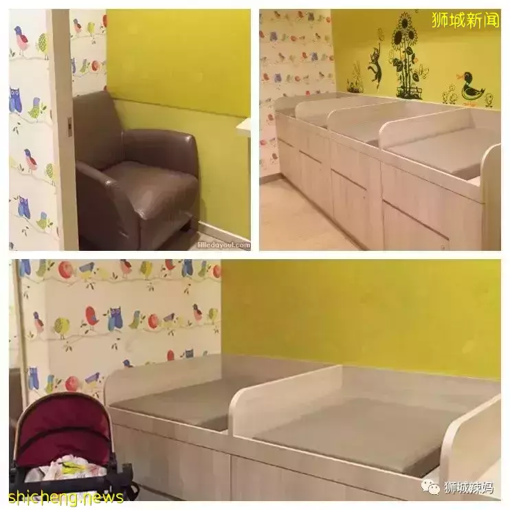 新加坡的母嬰室什麽樣？自帶溫奶機、充電處、遊樂場
