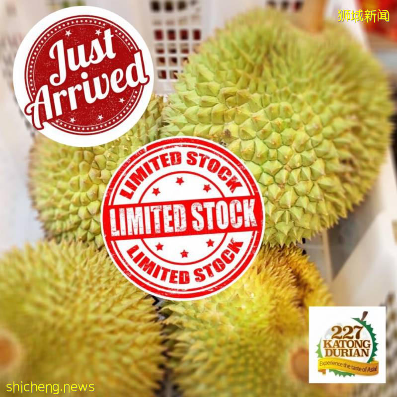 賭王千裏專機空運的榴梿,獅城的你動動手指就可以送到家啦!