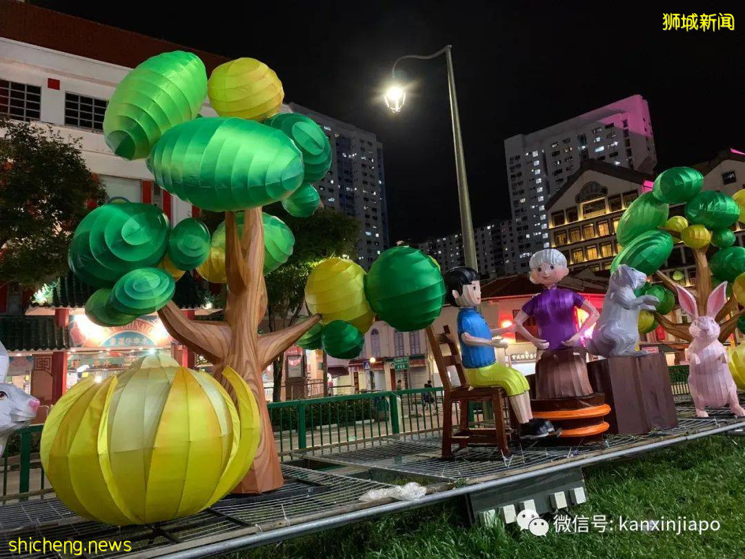 牛车水中秋灯饰剧透!这么多年终于见到正常版嫦娥了