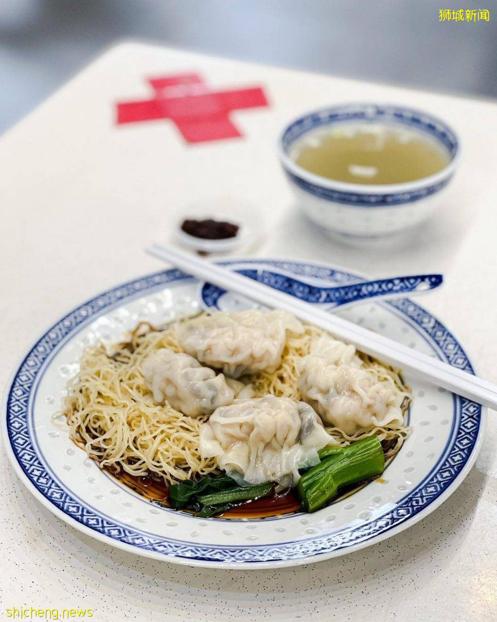 前翡翠名厨开店卖云吞面!义顺“坚哥港式云吞面”日售700碗🔥$5吃到古早正宗美味🍜