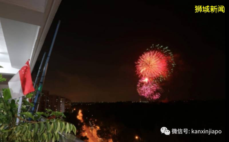 疫情籠罩2020新加坡國慶,絢爛煙花全島怒放,祈禱平安,瘟疫退散
