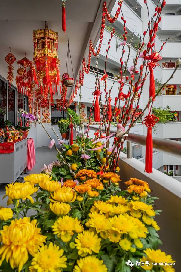 牛车水算啥?看这组屋的春节装饰,牛年要不旺都难