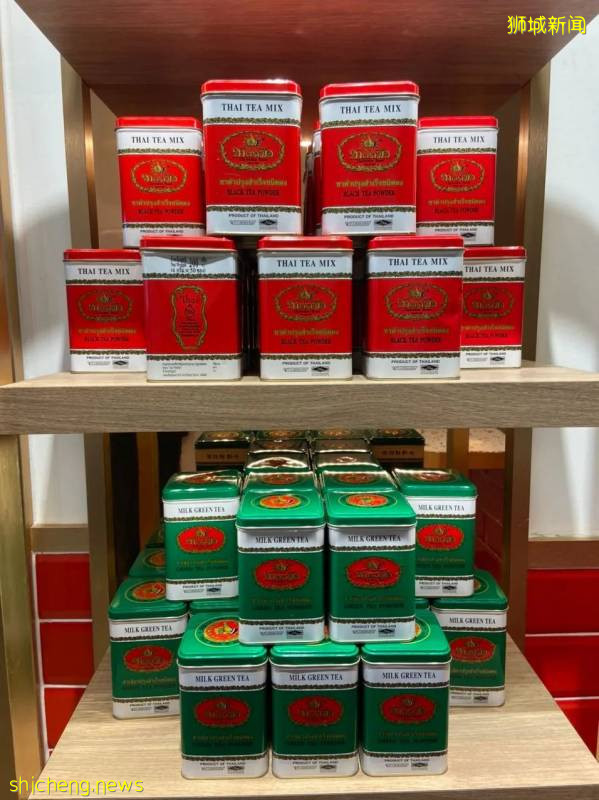 泰國網紅奶茶店登陸新加坡，排隊幾十米！堪比喜茶開業