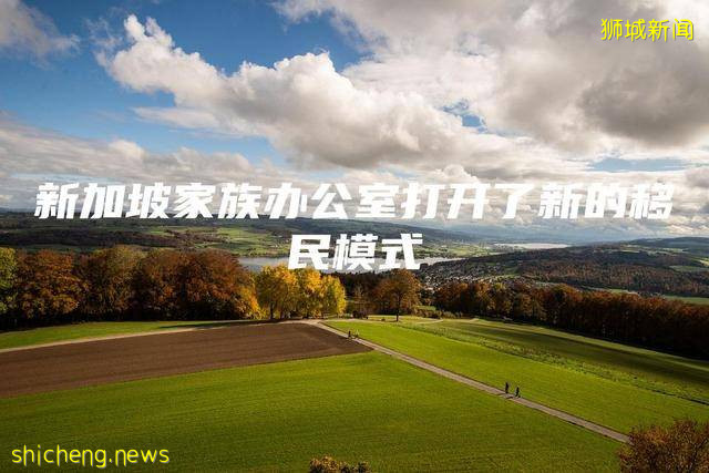新加坡家族办公室打开了新的移民模式