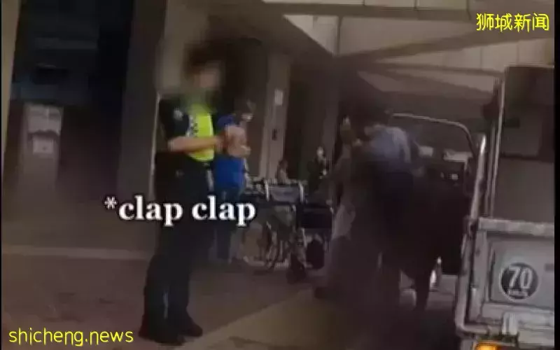 无礼对待老夫妻 医院保安员被停职