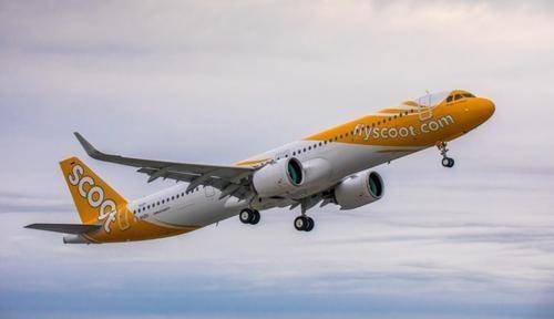 酷航崭新A321neo型客机 今启航飞往曼谷