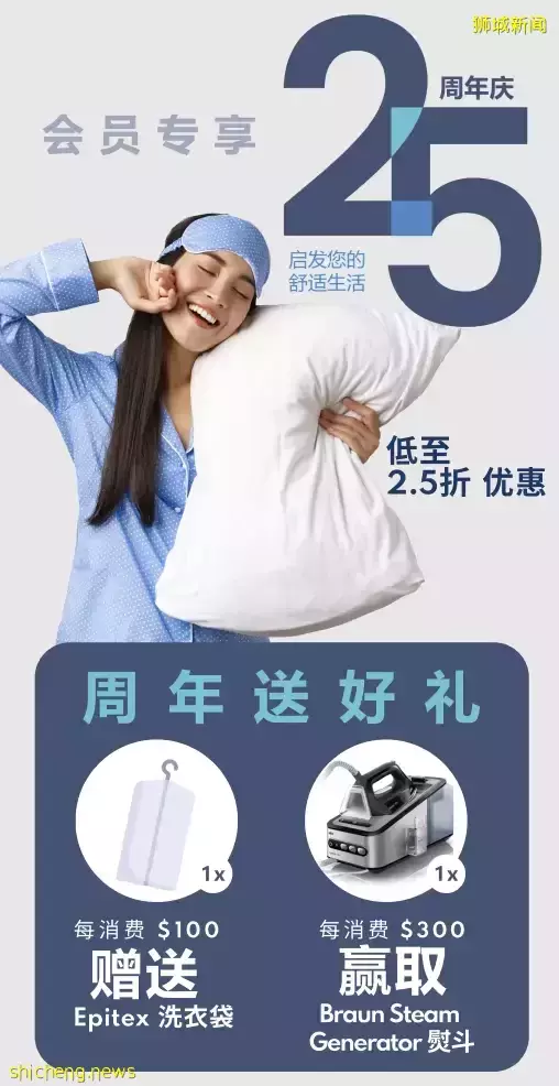 最愛床品大促！$449四件套免費送！低至25折！滿$100送$100