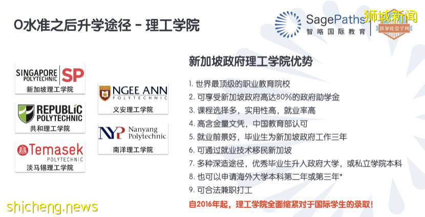 全球升學最佳途徑之一:新加坡 “O” 水准!最全課程彙總,必須收藏