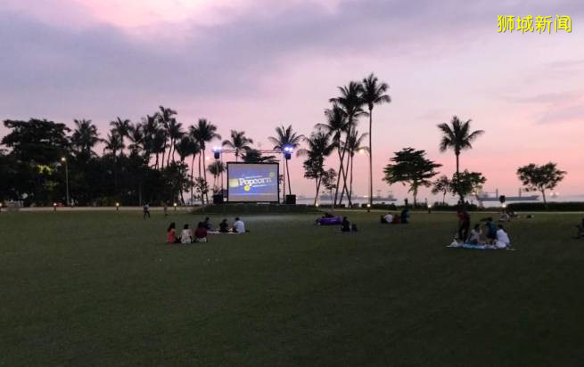 新加坡露天快閃電影院~你嘗試過嗎