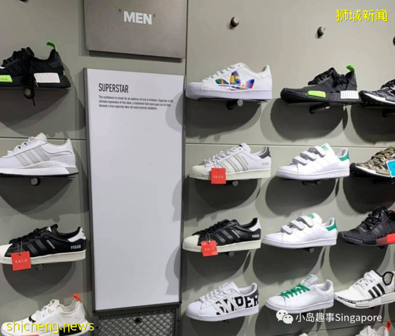 新加坡Adidas全场大促,全线7折!满100再送50券,满200送100券喔