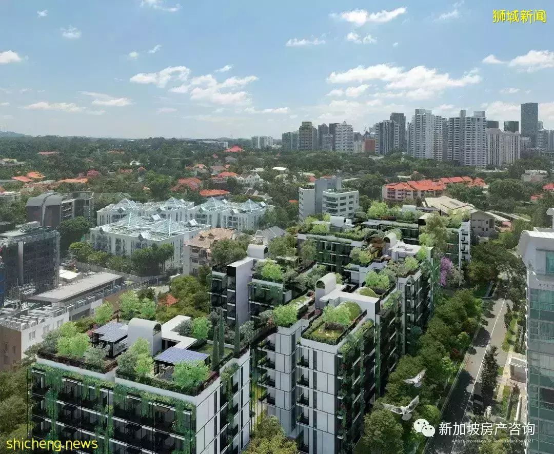 【新加坡房产】使馆区平价花园洋房式公寓开盘首日一抢而光 — Jervios Mansion 卓苑