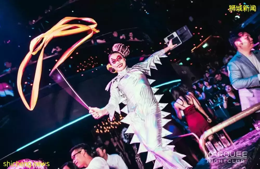 新加坡最大最豪華夜店Marquee時隔兩年終于重開!蹦迪到天明
