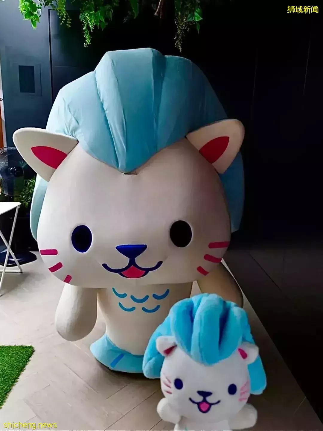 新加坡鱼尾狮50周年庆祝活动,超萌免费公仔人人有份