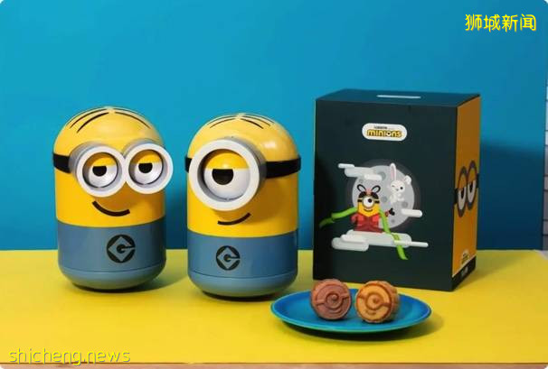 还在找月饼吗?美心小黄人“迷你兵团”月饼来到新加坡啦