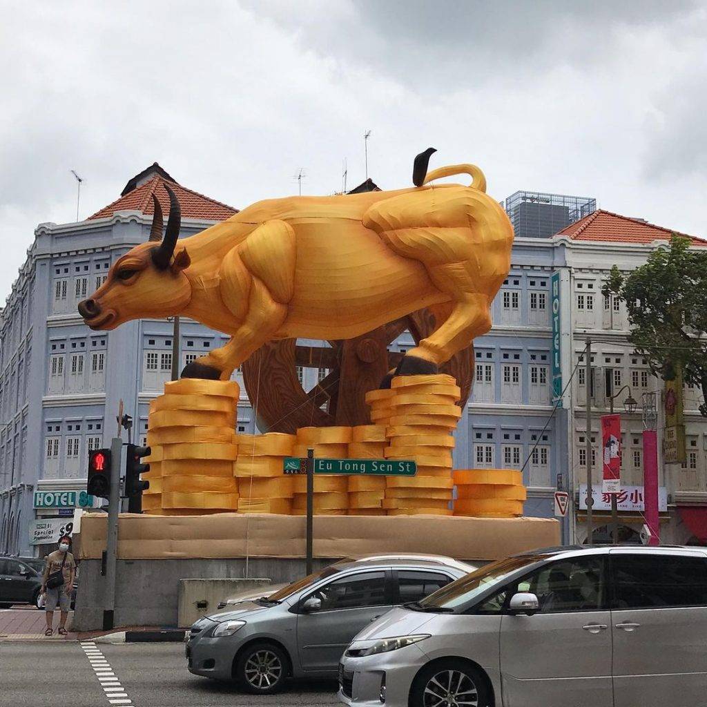 牛來了🐮 牛車水“牛年”裝飾+ 複古大廈📷 絕美照片出産地，收好這份打卡地圖