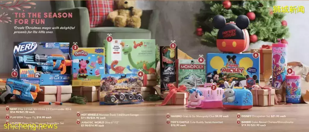 新加坡最大连锁超市圣诞回馈大放送🎁 圣诞大餐、假日必备零食、聚会桌游一站式买齐🎊