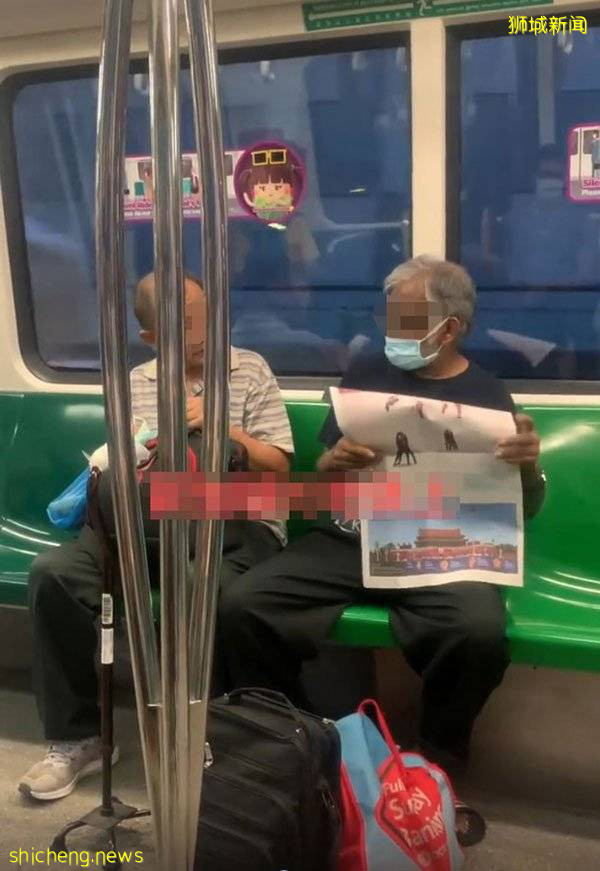 惡! 車廂中起爭執 2大叔“鼻涕”戰