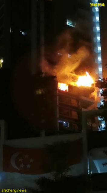 好嚇人!大巴窯一組屋火光沖天,燒成廢墟,300居民半夜撤離