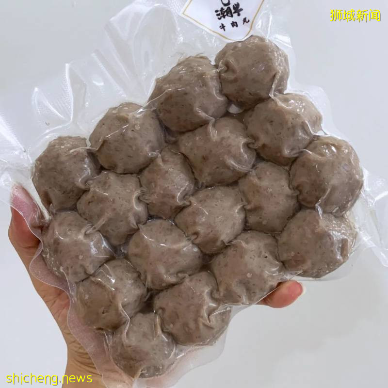 正宗潮汕手打牛肉丸,飚汁又弹牙!满4包全岛免费配送